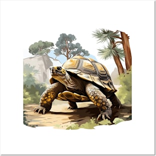 Giant Tortoise Posters and Art